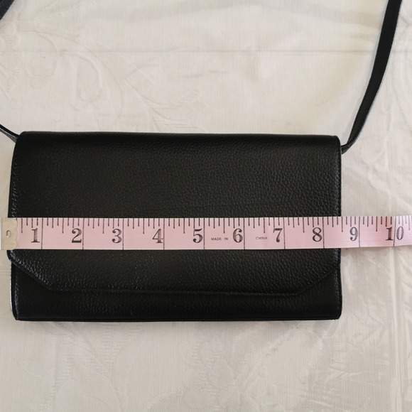 Nordstrom Black Leather Crossbody Bag - Picture 7 of 9